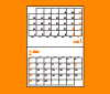 カレンダー 壁掛けタイプ（中綴じ）